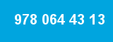 978 064 43 13